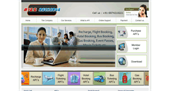 Desktop Screenshot of bizzrecharge.com